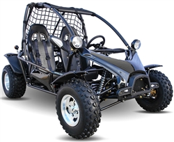 NEW DESIGN Oil Cooled 200cc Jumbo Sized Racing Style Go Kart Automatic with Reverse, Chrome 10" big wheels, 4 wheel fenders, mirrors, safety net. For 13+. Top speed 45 MPH, KD-200GKJ-2A, free shipping to your door, free helmet.