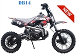 TAOTAO 110cc Pit Bike Semi Automatic 3 Speed, Kick Start, 30 mph, 12"/14" Tires, Dual Disc Brakes (DB14). Free shipping to your door. Free helmet. 6 month warranty. EPA, DOT, CARB Approved for all 50 States.