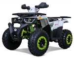 2026 "Raptor" 200cc ATV Automatic with Reverse, Upgraded Suspension, Dual Disc Brakes, Large Digital Display, Large Front Bumper and Rear Cargo Rack, 23" Front tire, 22" Extra wide rear tire, LED headlights, Ergonomic Hand Shifter