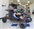 KD-125GKG 125cc Double Seater Youth Go kart Fully Automatic w/ Reverse, Remote, Governor, Sun Shade, 7" Big Tires. Free shipping to your door, free helmet.
