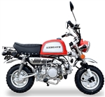 CARB Approved 2025 "LEO" 125cc Dual Purpose Mini Trail Monkey Motorcycle, 4-stroke Air Cooled Semi Automatic 4 Speed, Built with LIFAN Engine! PBZ125-3