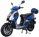 CARB Approved TAO TAO 150cc Scooter PILOT 150 (POWERMAX) with 12" Tires Chrome Wheels