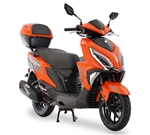 CARB Approved ICE BEAR "CLASH" 150cc Scooter with 12" Sport style wheels, LED Accent Lights, Disc Brake, Digital Dash, USB Port, Dual glove box (PMZ150-2)