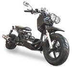 NEW 2026 ICE BEAR 50cc Original GEN 1 "MADDOG" Moped Scooter Street Bike Low Profile with 12" Extra Wide Tire, Fully Automatic Transmission (PMZ50-19)
