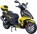 CARB Approved 150cc Full Size Touring Scooter Phoenix (QUANTUM) 150 with LED Lights, ABS Disc Brake, 13" Big Tires, Sport Wheels