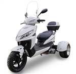 2026 Ice Bear MOJO Z Model 150cc Motor Trike PST150-9Z (New Sporty) with Detachable Windshield, Luggage Box, LED Lights, KENDA Tires