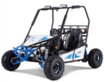 2025 New Colors and Design TRITON 125cc Youth Go kart Fully Automatic with Reverse, Speed Limiter, Adjustable Shocks, LED Lights, Dual USB Port, 7"Tires