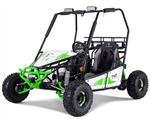 New Colors and Design TRITON 125cc Youth Go kart Fully Automatic with Reverse, Speed Limiter, Adjustable Shocks, LED Lights, Dual USB Port, 7"Tires