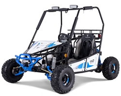 TAO TAO TRITON 125cc Youth Go kart Fully Automatic with Reverse, Speed Limiter, Adjustable Shocks, LED Lights, Dual USB Port, 7"Tires, 2022 New Colors and Design, 6 months parts warranty, life time tech support. Free shipping to your door, free helmet.