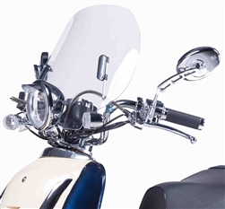Scooter Windshield Kit for Retro /Vintage Style Scooters